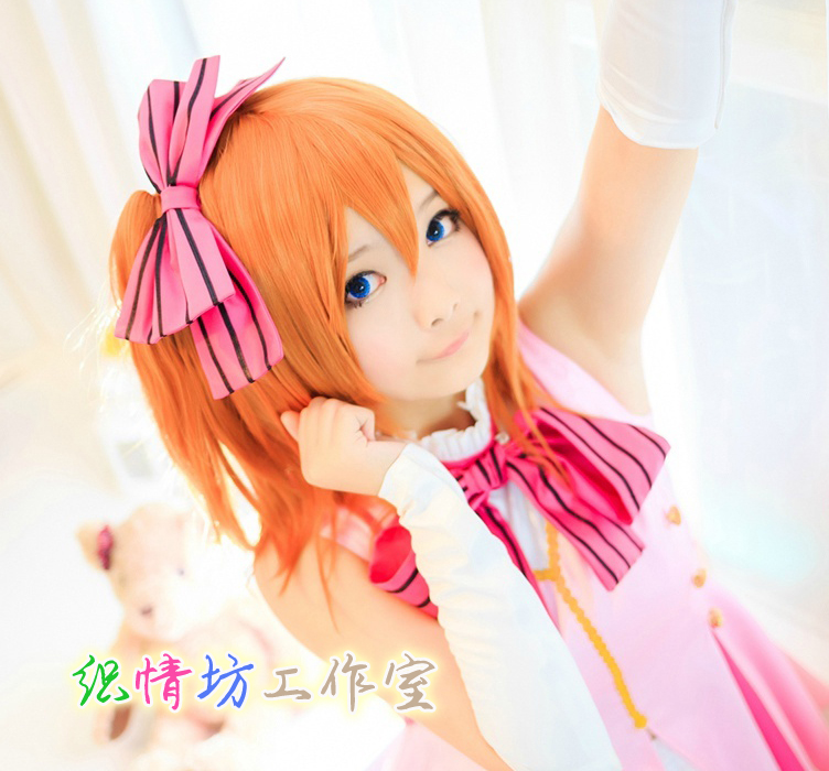 cosplay服饰love live！糖果装高坂穗乃果cos女仆装lolita公主裙-图2