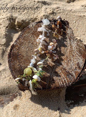 项链天然小众手工贝壳串珠