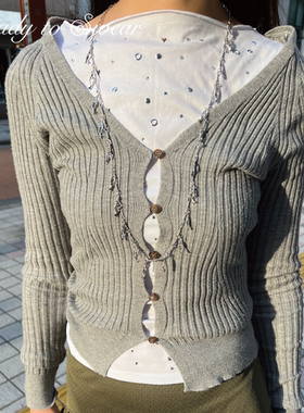 黄铜镀白金黄金鱼手工长项链