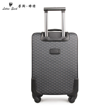 Rolls-Shuaite fashionable suitcase new trolley universal wheel 16-inch boarding suitcase business men's business travel suitcase