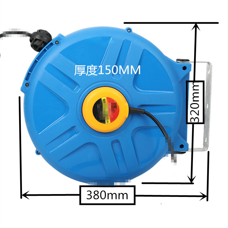 电缆线绕线器自动伸缩卷管器汽修汽保卷线器工厂流水线电线收纳器-图0