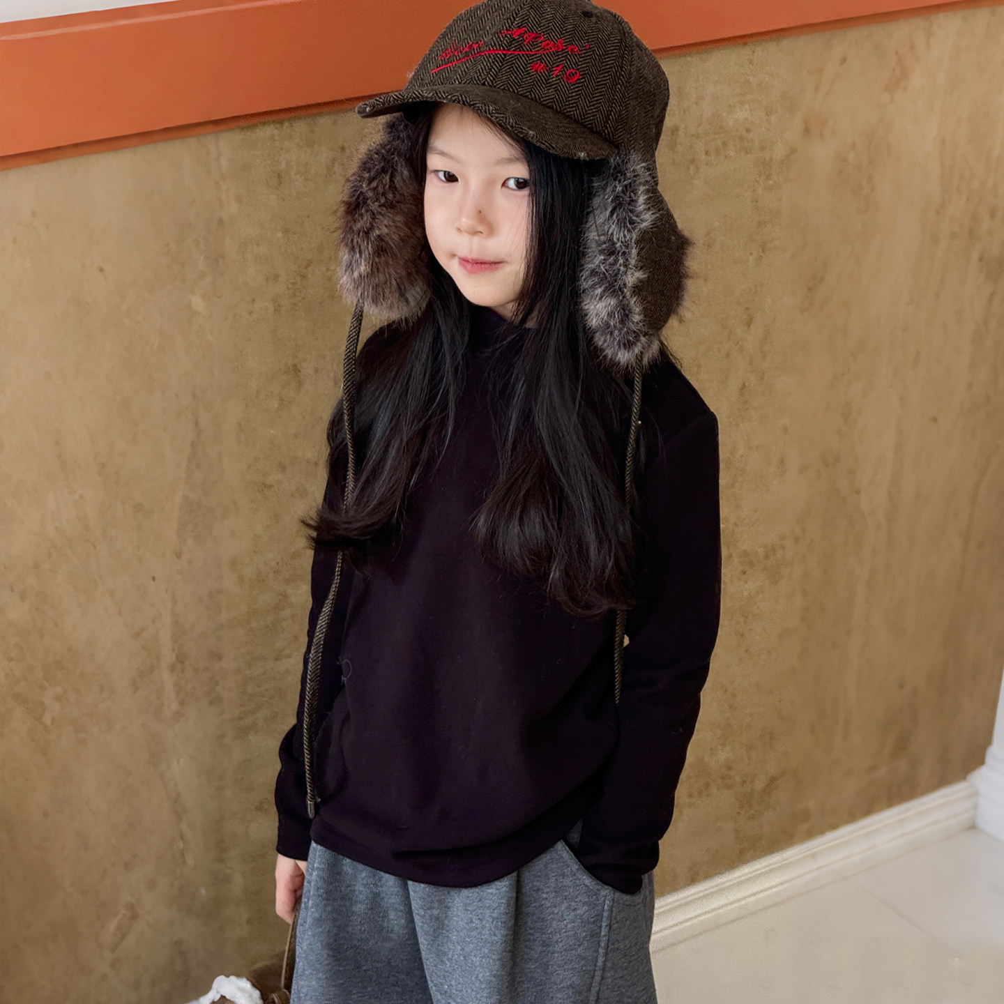 柒号童仓女大童半高领保暖长袖冬季新款女童百搭发热纯色打底衫,淘宝优惠券,粉丝福利购,淘宝优惠卷