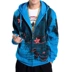 Áo len nam size lớn mùa xuân và mùa thu học sinh thanh niên phiên bản Hàn Quốc của áo hoodie cộng với phân bón XL chất béo áo len nam - Cực lớn Cực lớn