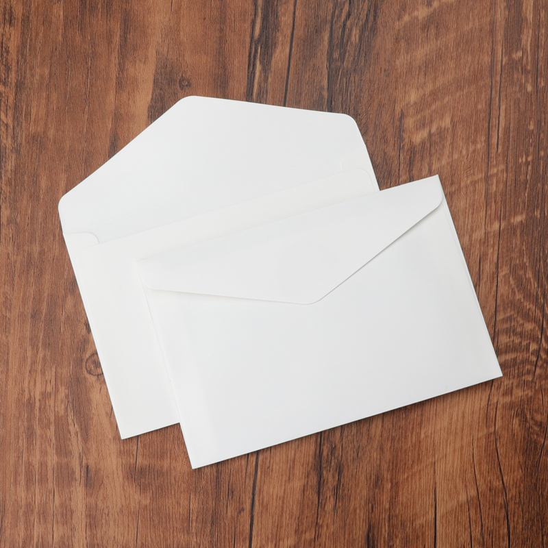 牛皮纸信封贺卡小卡明信片环保厚实包邮可定制烫金凹凸 - 图2