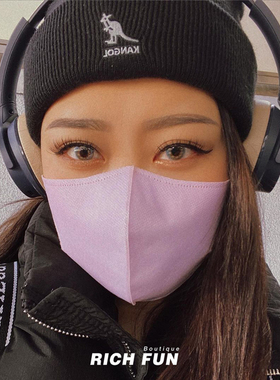 袋鼠针织棉帽休闲百搭男女保暖