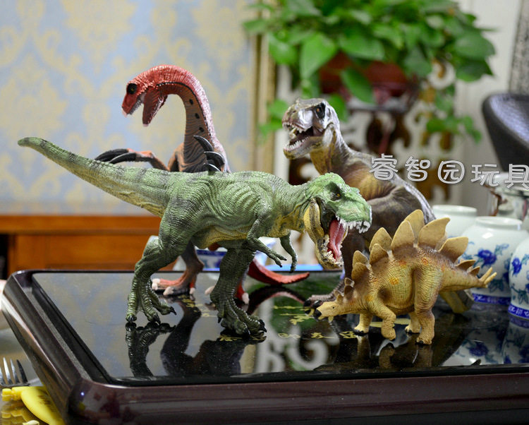 仿真野生动物实心恐龙霸王龙三角龙模型儿童宝宝男孩早教认知玩具,淘宝优惠券,粉丝福利购,淘宝优惠卷