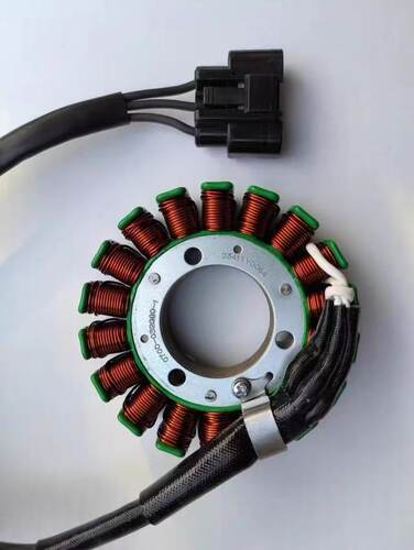 长江400原厂发电机线圈 Bobbie650/700摩托车原装永磁发电机 - 图2