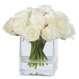 Квадратный прозрачный стеклянный аквариум, европейский стиль