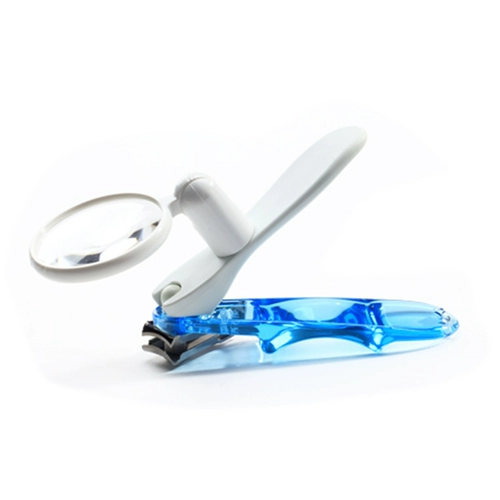 Импортные большие маникюрные кусачки для ногтей, лупа для пальцев на ноге