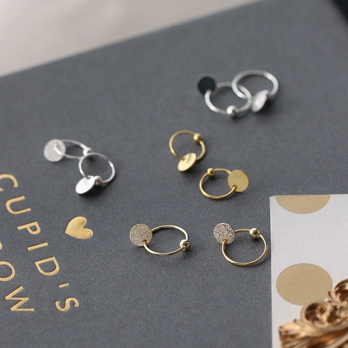 Серьги, 15 года, цвет, серебро 925 пробы, в корейском стиле