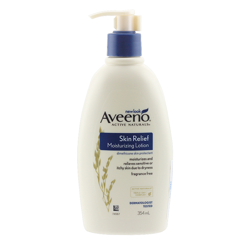 正品 Aveeno 艾维诺成人燕麦24小时保湿止痒舒缓润肤身体乳 354ml - 图3