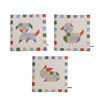 Childlike artist's original bean dining chair cushion cushion bay window cushion removable and washable slow rebound