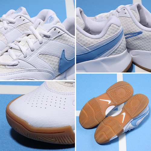 Nike耐克网球鞋女子夏新款COURT LITE 4专业老爹运动鞋FD6575-100 - 图2
