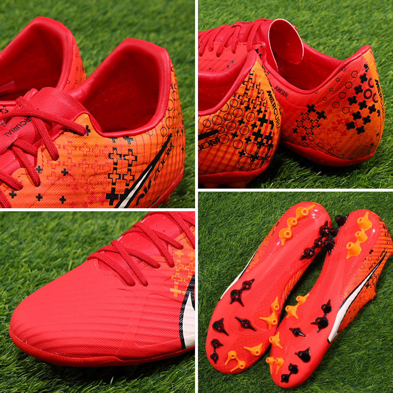 Nike耐克刺客15 ZOOM VAPOR 15 AG钉人草训练足球鞋男FD1160-600 - 图0