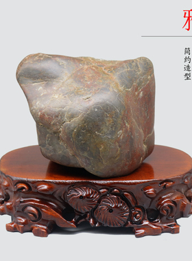 椭圆形根雕实木整雕可挖槽