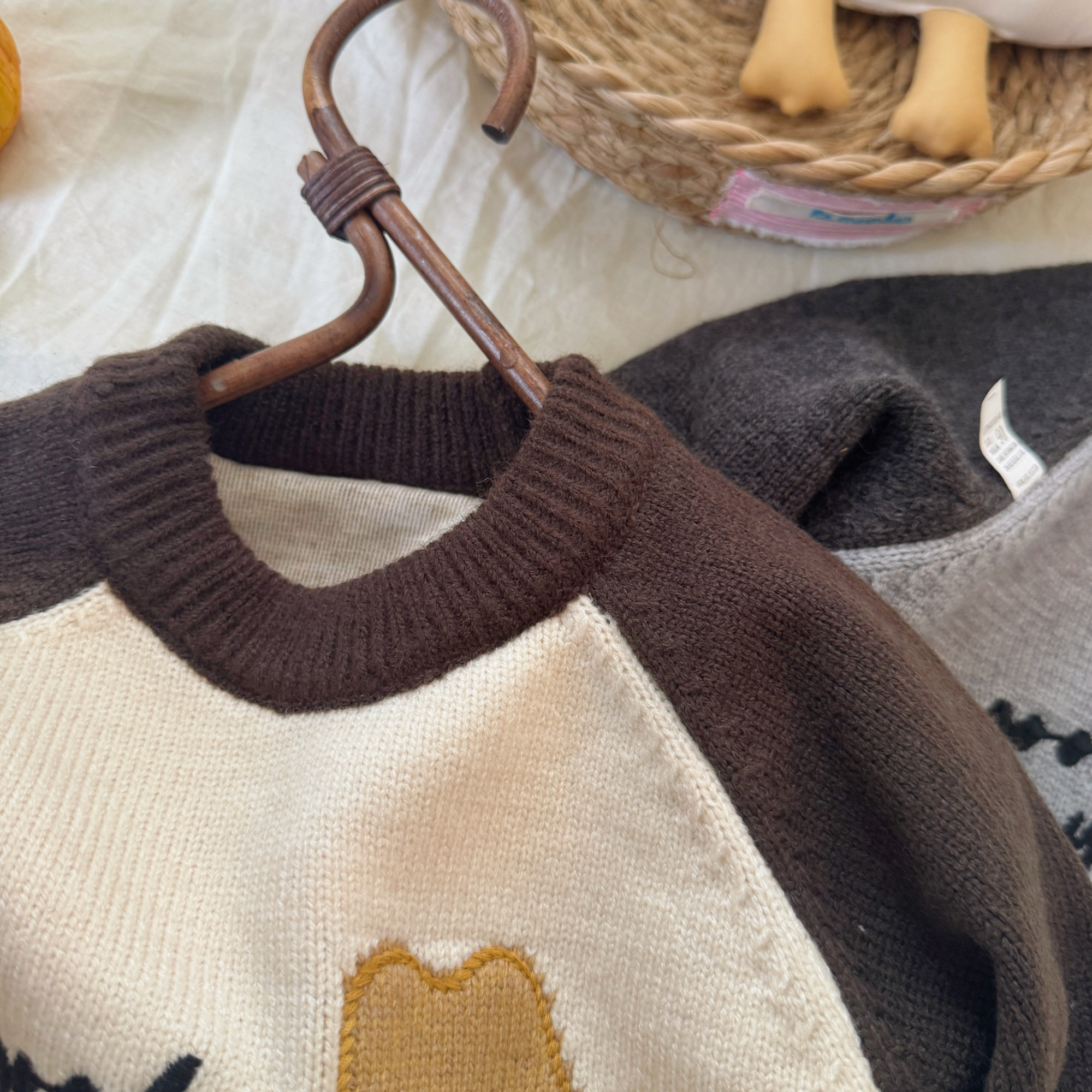 儿童加厚毛衣2025冬季新品中小童男童洋气女童卡通毛线衫上衣,淘宝优惠券,粉丝福利购,淘宝优惠卷