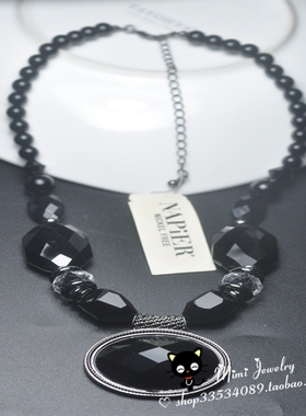 napier美国摩登赫本风古董项链