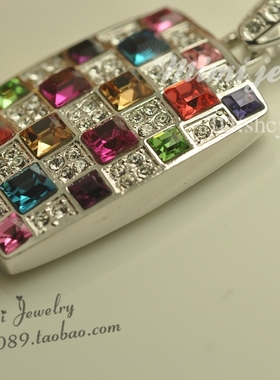 镀金珠宝ins奥地利水晶短款项链