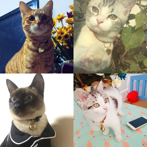 Плетеный колокольчик ручной работы, бесшумное японское ожерелье, милый чокер, домашний питомец, кот