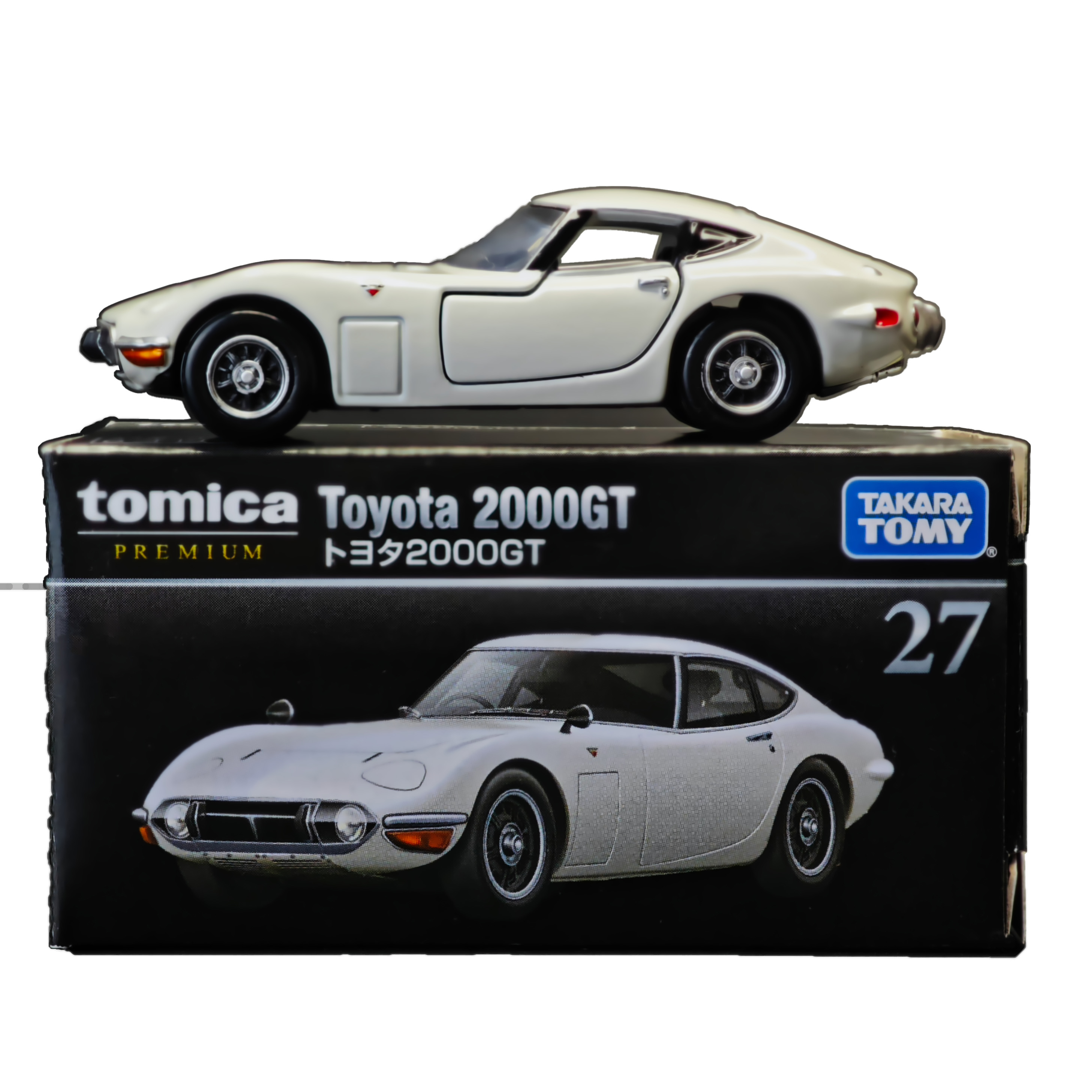 日版现货tomica多美卡TOMY合金车模型玩具黑盒27号丰田2000gt - 图3