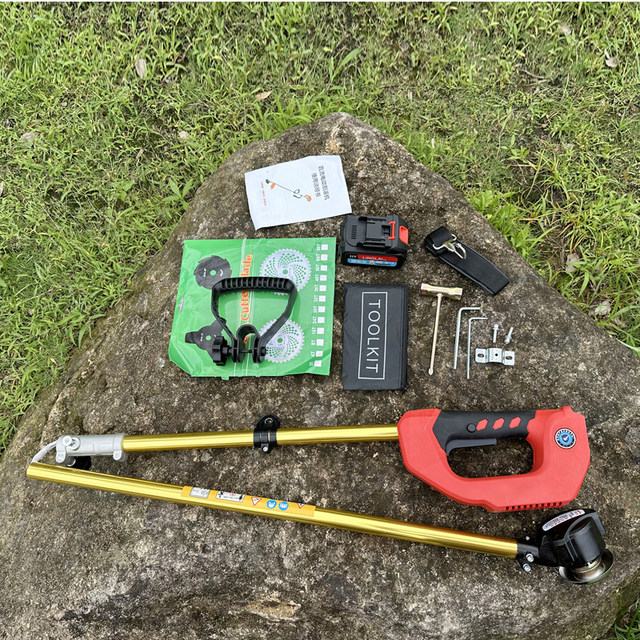 Brushless small rechargeable household high-power lawn mower