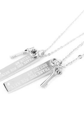 镶嵌定情信物吊坠链