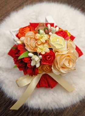 【结婚礼物花束】压床娃娃手捧花公仔玩偶求婚纪念仿真迷你定制品