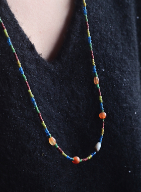 一斤钻戒老琉璃手链项链