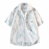 Non-pilling, non-fading, cool men's short-sleeved shirt