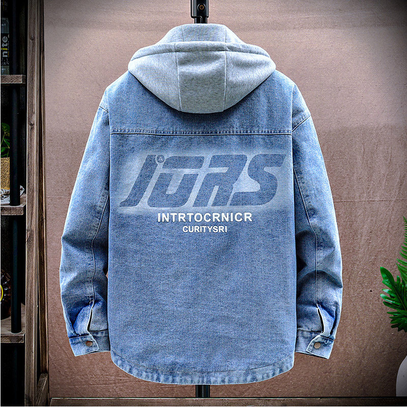 青少年牛仔外套秋冬季13男孩12岁初高中学生加绒加厚夹克14男装15,淘宝优惠券,粉丝福利购,淘宝优惠卷