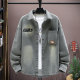 Wear-resistant and stain-resistant handsome denim jacket trend