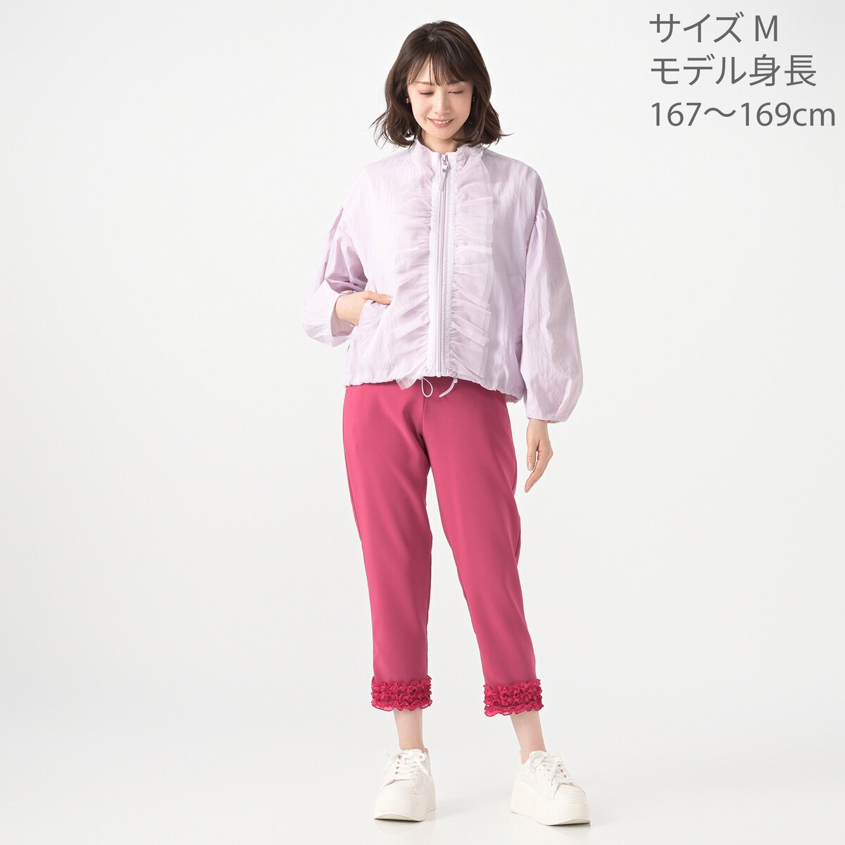 日单品牌S-3L春夏新款清新文艺范松紧腰花边钉珠七分休闲裤29906,淘宝优惠券,粉丝福利购,淘宝优惠卷