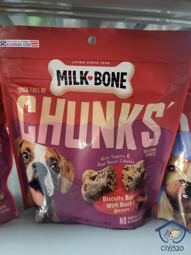 美国Milk Bone Dipped酥脆烘焙骨头饼干宠物狗狗进口零食340g-图3