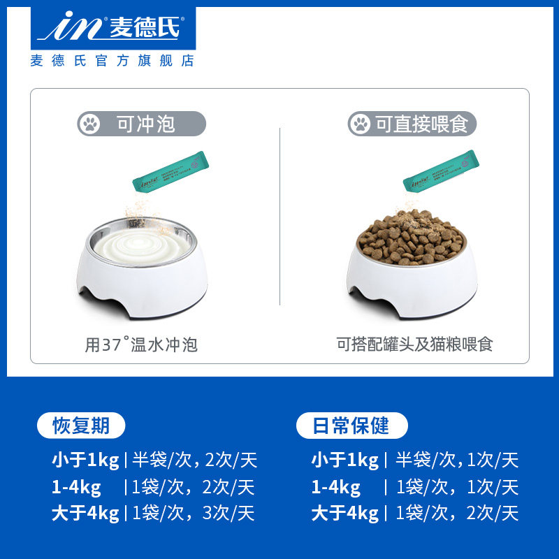 麦德氏益生菌猫咪肠胃调理幼猫呕吐腹泻拉稀便秘专用猫益生菌20g,淘宝优惠券,粉丝福利购,淘宝优惠卷