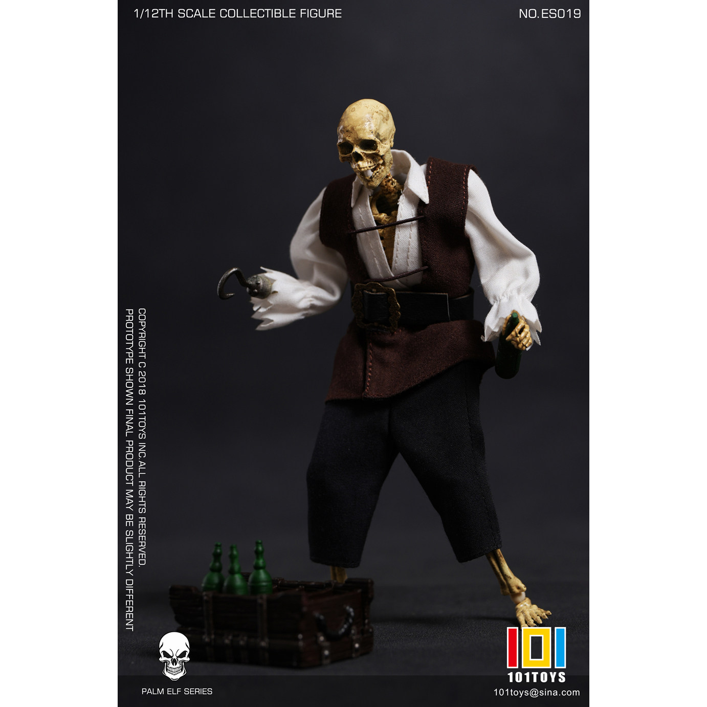 预售 101TOYS 1/12 加勒比骷髅海盗 杰克船长 铁钩船长 水手 兵人,淘宝优惠券,粉丝福利购,淘宝优惠卷