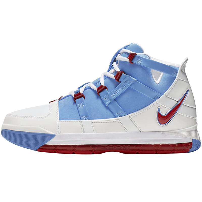 北卡大学 Nike Zoom Lebron 3 LBJ3 石油人 全明星 AO2434-400 - 图3