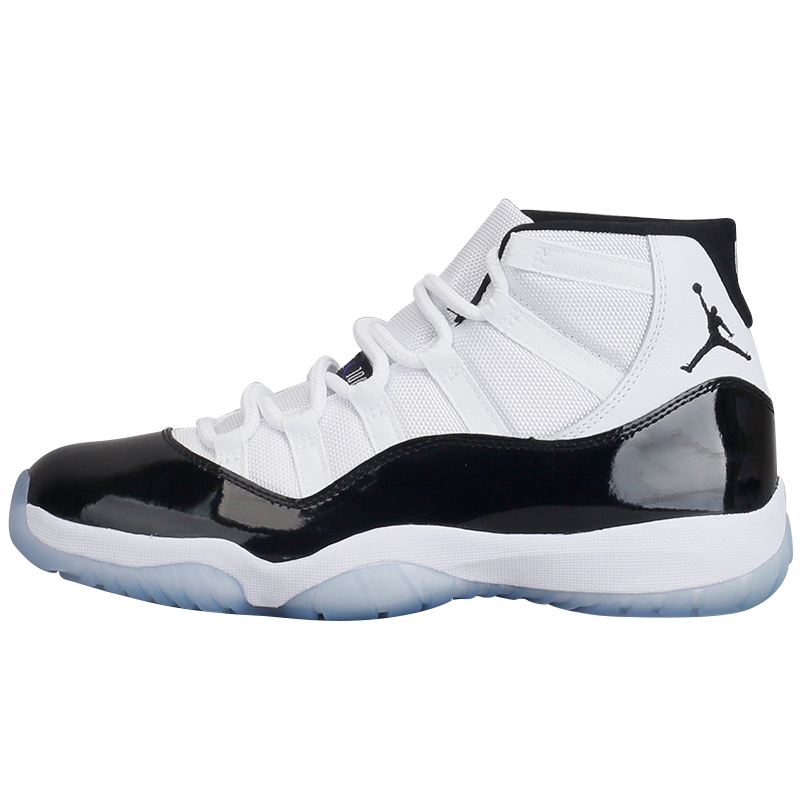 北卡大学 Air Jordan 11 Concord AJ11 康扣 黑白 18年378037-100 - 图3