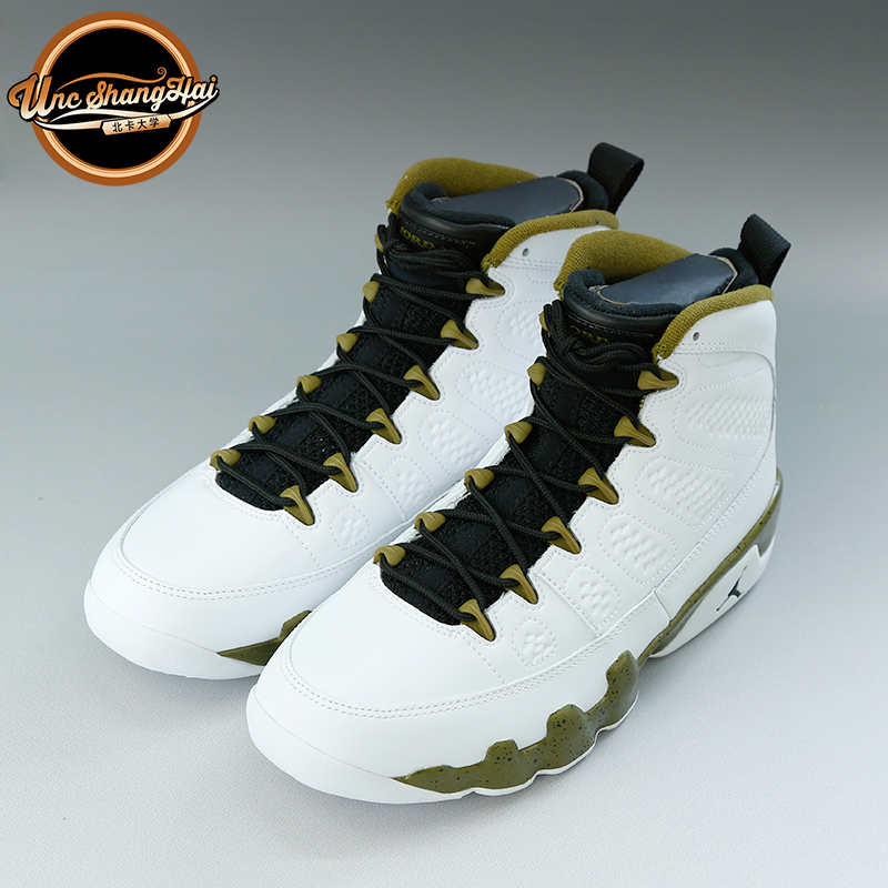 北卡大学 Air Jordan 9 Statue AJ9白金铜像篮球鞋 302370-109-图0