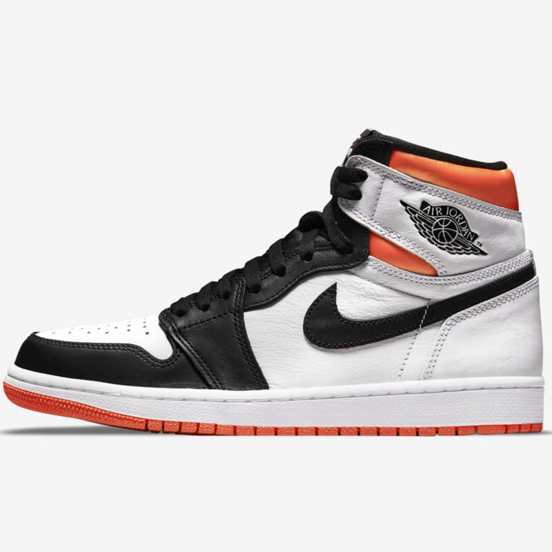 北卡大学 Air Jordan 1 AJ1黑白橙扣碎篮板黑脚趾 555088-180-图3