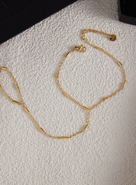 欧美锆石戒指钛钢不掉色手链