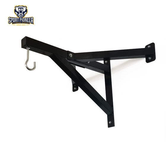 Strong and durable wall-mounted punching bag rack bracket with a load capacity of 300 kg