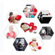 Head mounted boxing speed ball reaction ball