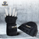 Breathable sports fitness half-finger running weight-bearing gloves