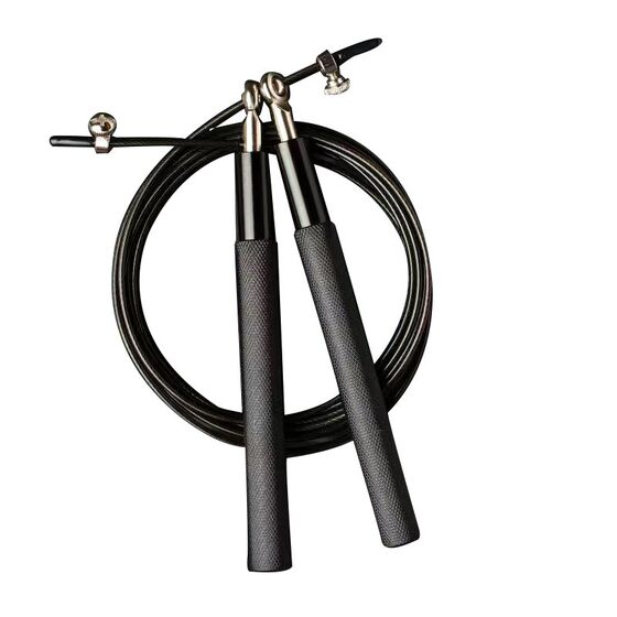 Aluminum alloy steel wire skipping rope thin handle universal bearing