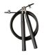 Aluminum alloy steel wire skipping rope thin handle universal bearing
