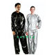 Running, bodybuilding, sweating suit, sauna and steaming