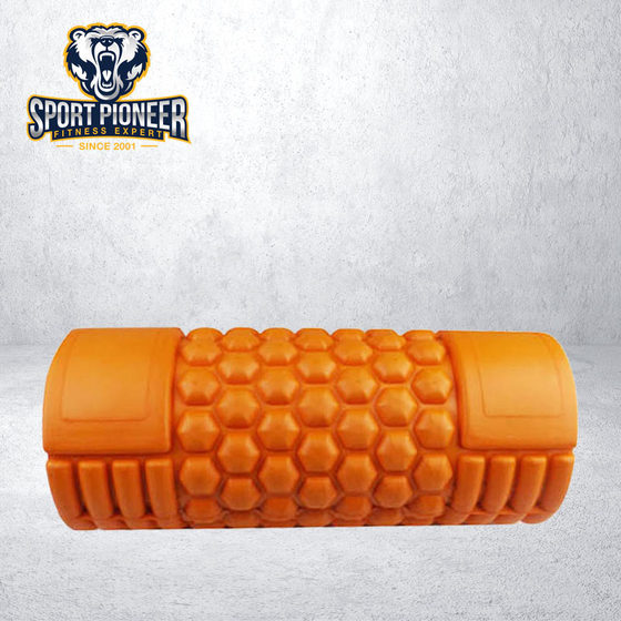 Hollow grip foam roller EVA yoga roller