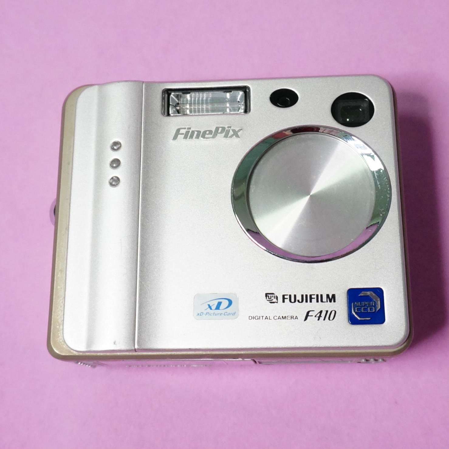 Fujifilm/富士 FinePix F410 ccd数码相机复古老式卡片方块月光33 - 图1