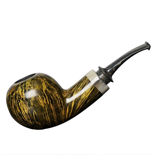 Newbee Fresh Bee Lush Nanmu Pipe Men's Men's Handmade Cold Wood Big Apple Broade Bucket