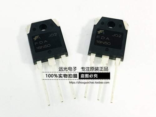 全新原装进口 18N50 FDA18N50 MOS场效应管 TO-3P 假一赔十 - 图1